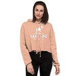 Lake Life Crop Hoodie - Tall Moose
