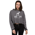 Lake Life Crop Hoodie - Tall Moose